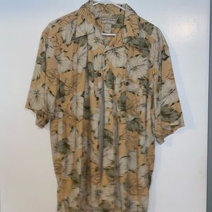 Tan Hawaiian Shirt